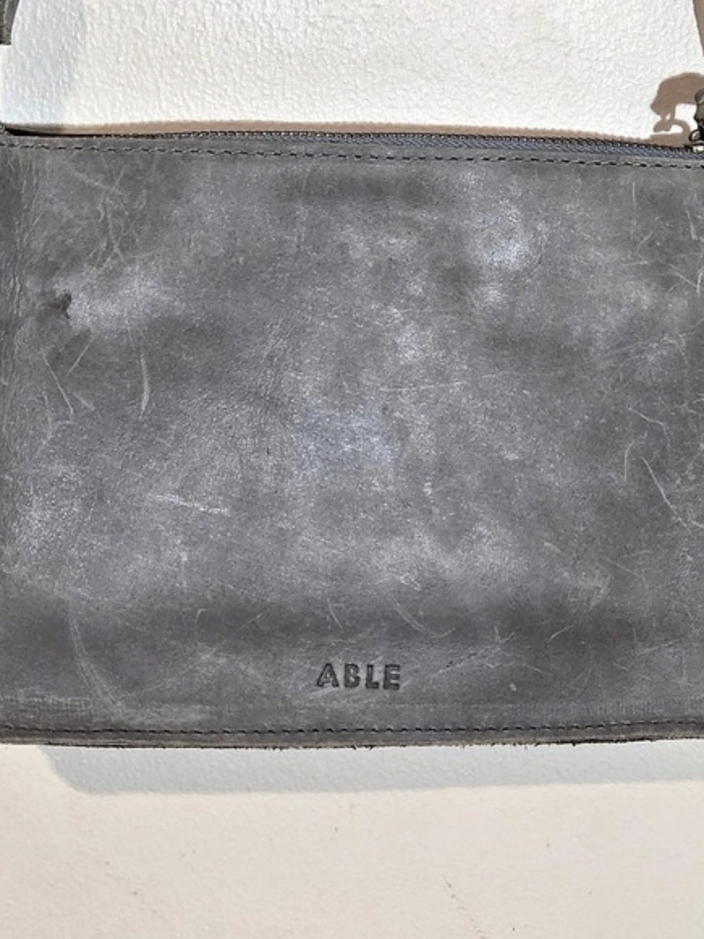 ABLE Crossbody Bag in Gray